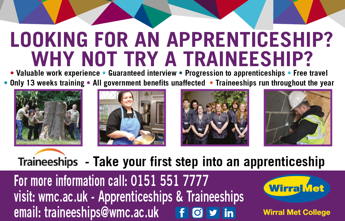 Looking for an Apprenticeship? Why not try a Traineeship? cover photo
