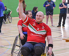 Computing And IT Part Time Case Study Stuart Williams Playing Wheelchair Basketball