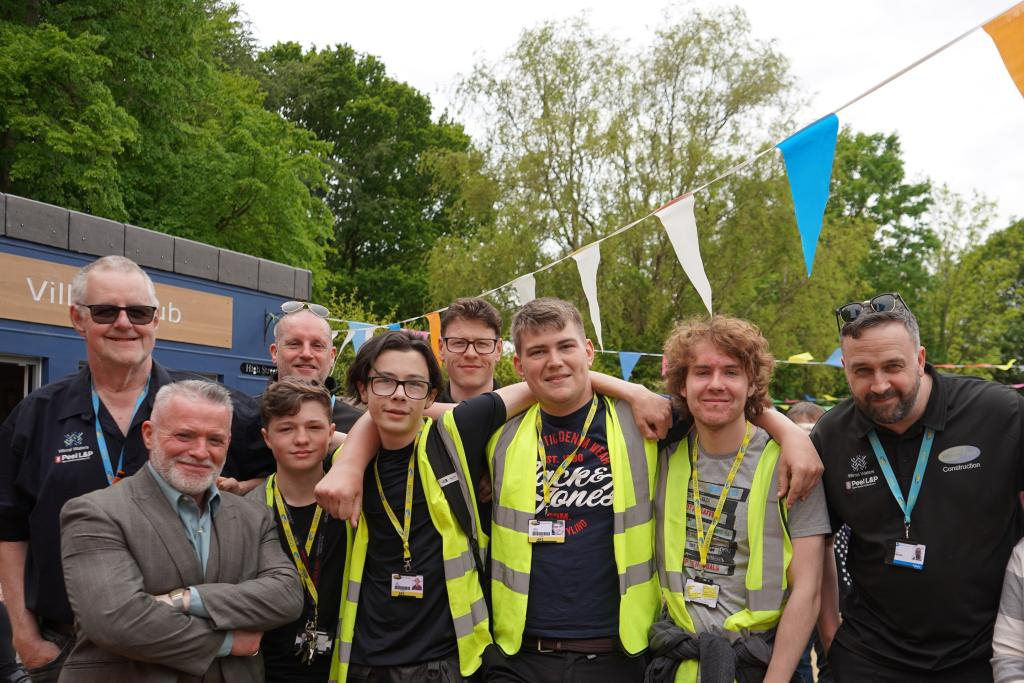 Joinery Students At Memory Village