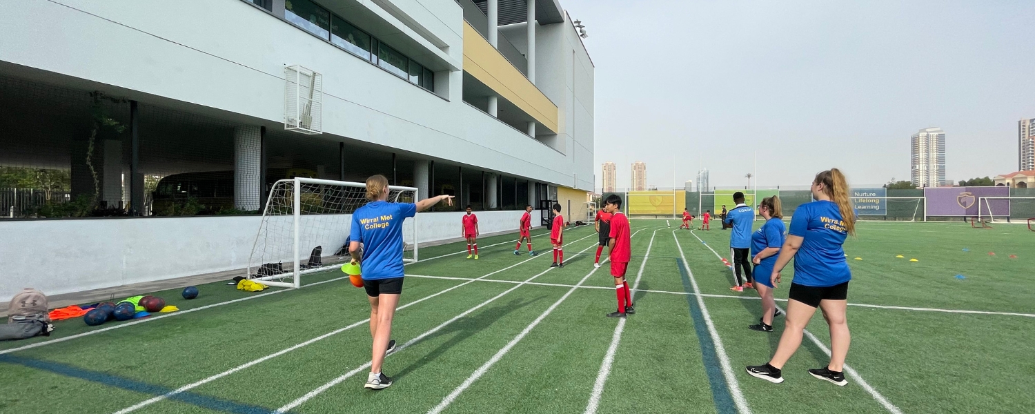 udents study at our partner football academy in Dubai