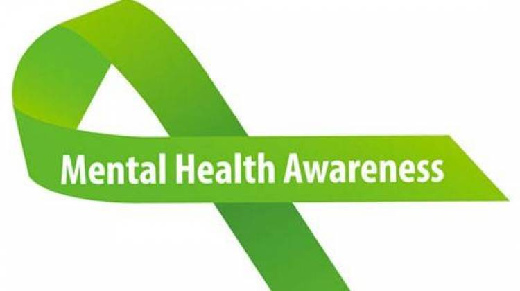 Mental Health Awareness Green Ribbon