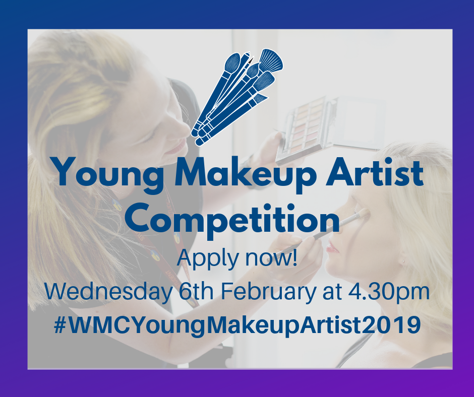 Young Makeup Competition Application Poster