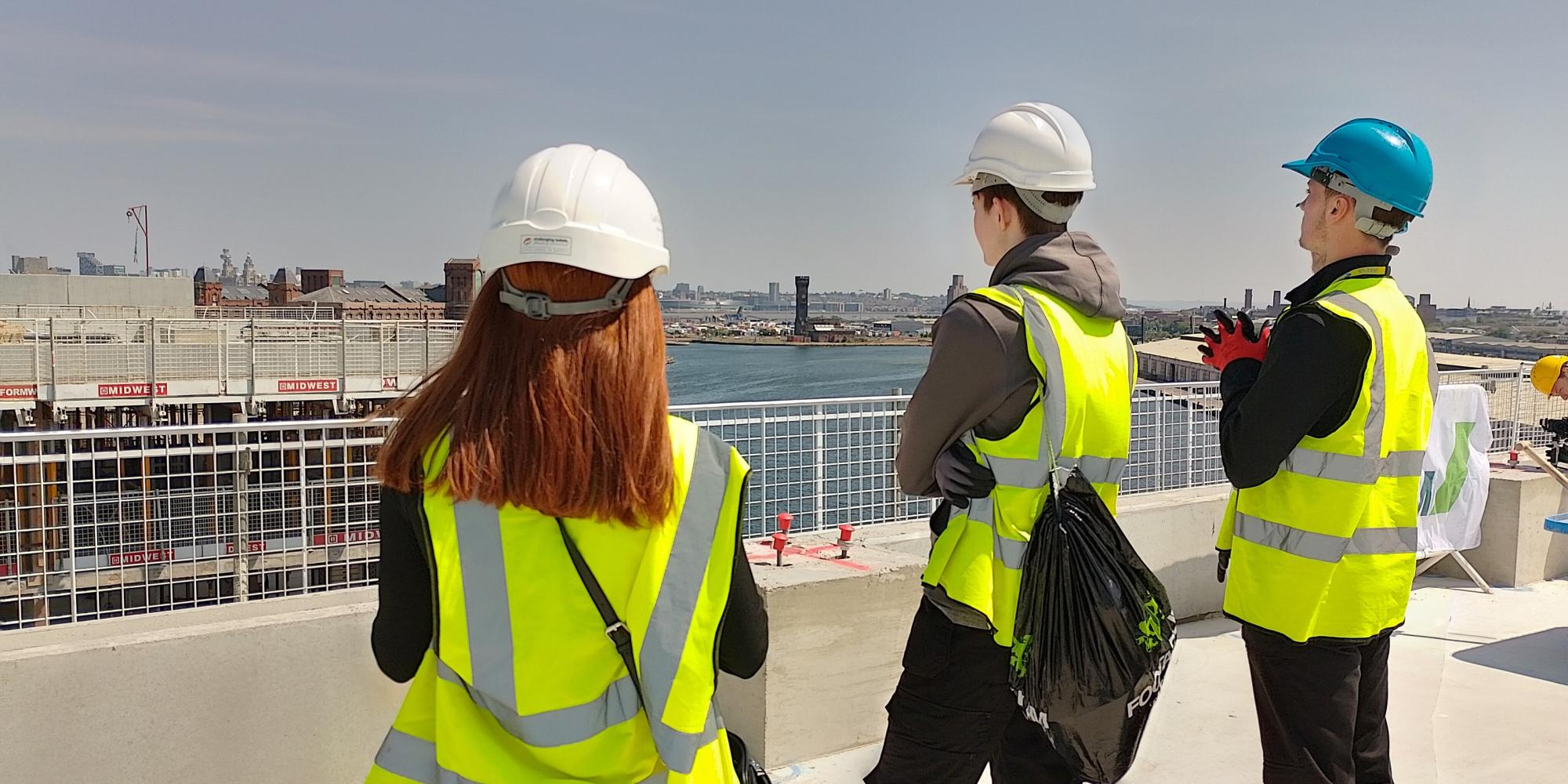 Students On Roof 3