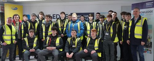 Wirral Met Students at Morgan Sindall Knowledge Quad for Apprenticeship Week