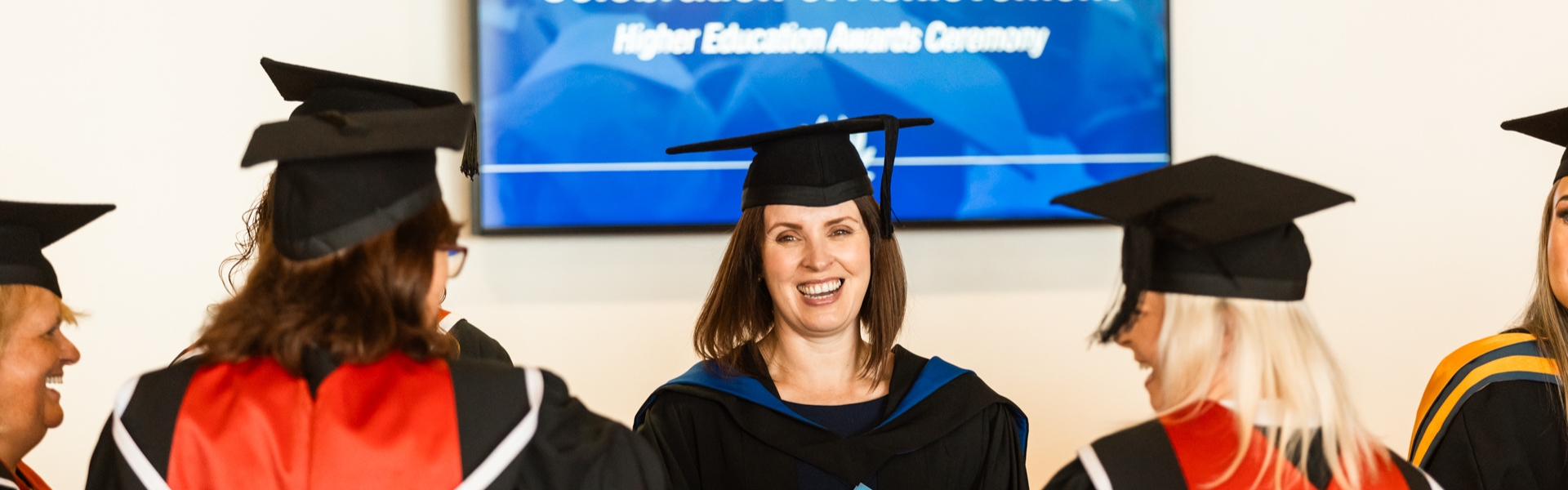 Group of Higher Education students at Graduation