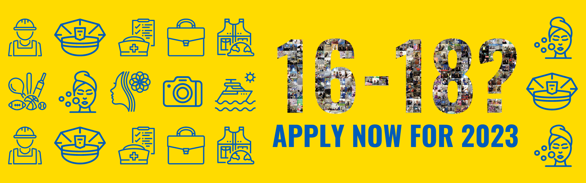 Aged 16-18. Apply to Wirral Met College for 2023