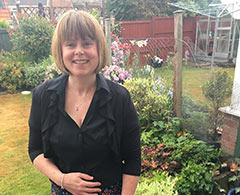 Teaching And Assessing Part Time Case Study Louise Fury Standing Outside Garden
