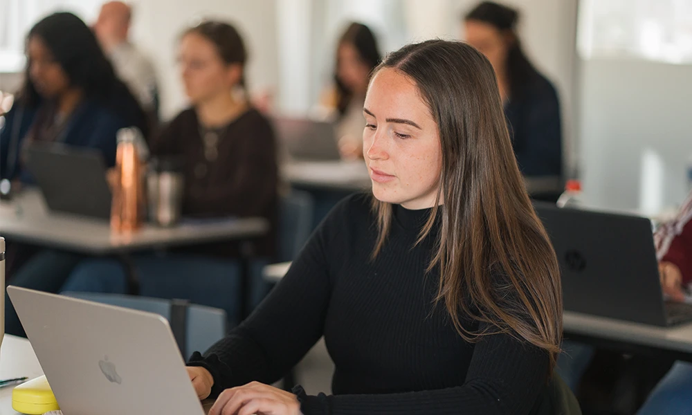 Accountancy class being taught at Hamilton campus
