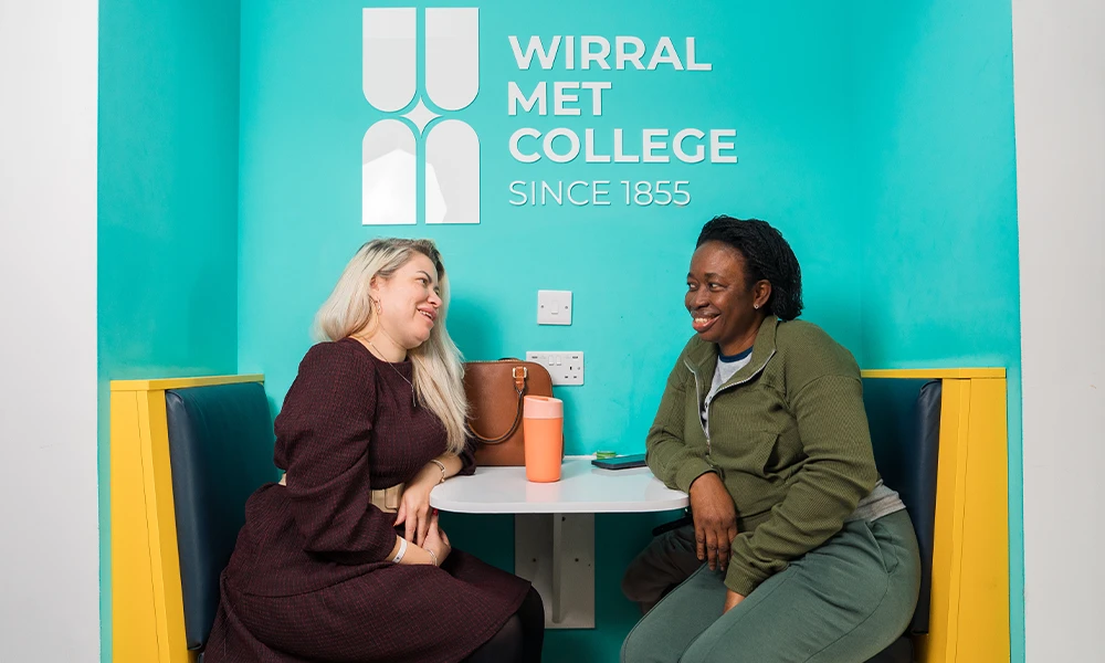 Adult Electrical student working inside Wirral Waters workshop