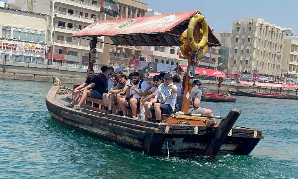 A older female getting her nails done