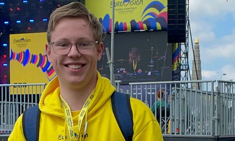 Wirral Met Prep For Life student at Eurovision Village