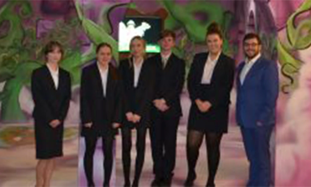 Travel and Tourism students at Floral Pavilion