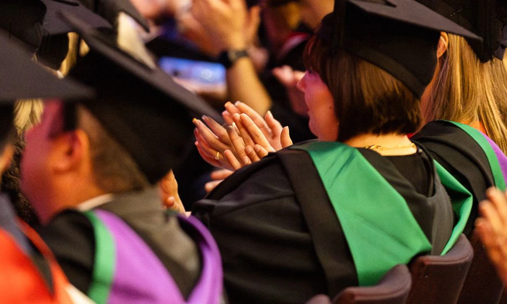 Higher Education Awards Ceremony crowd
