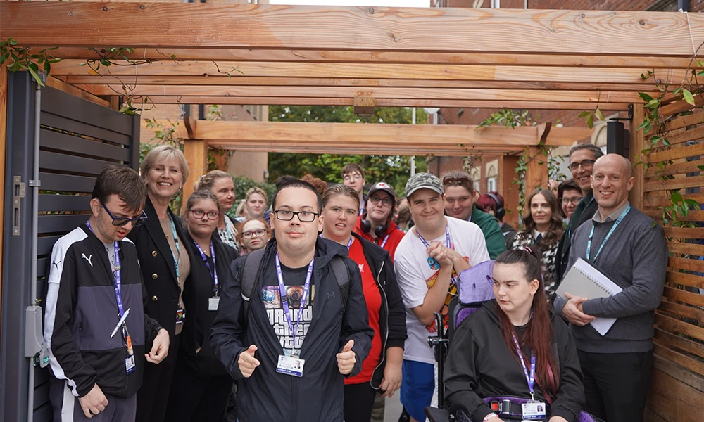 Wirral Met Prep for Life students in new Oasis Garden